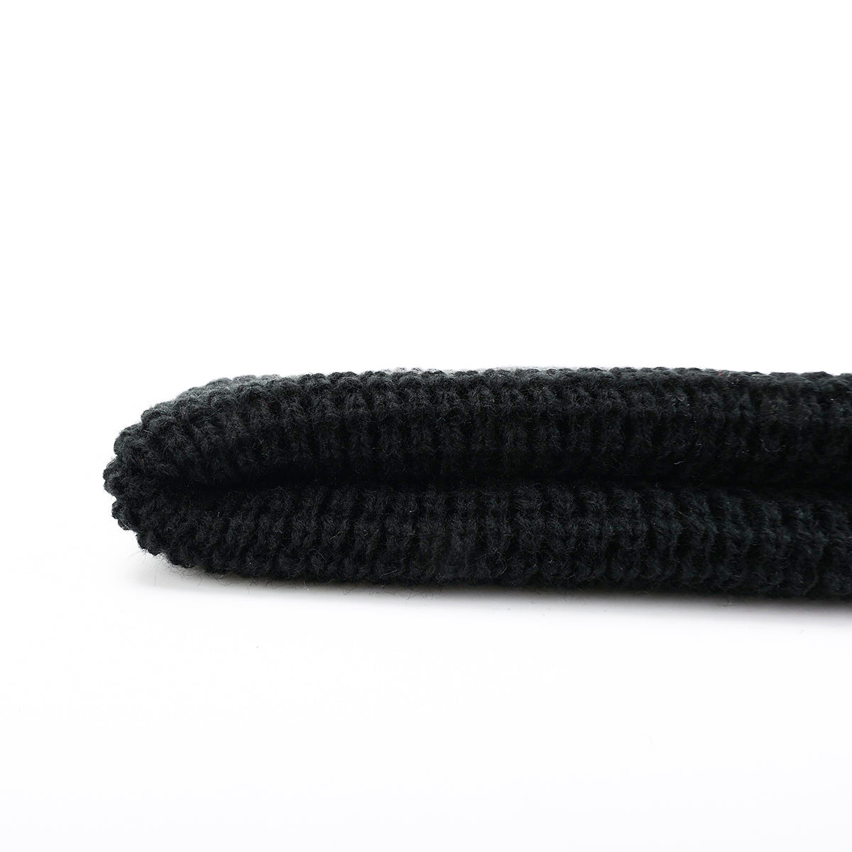 Waffle Beanie Black