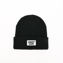 Waffle Beanie Black