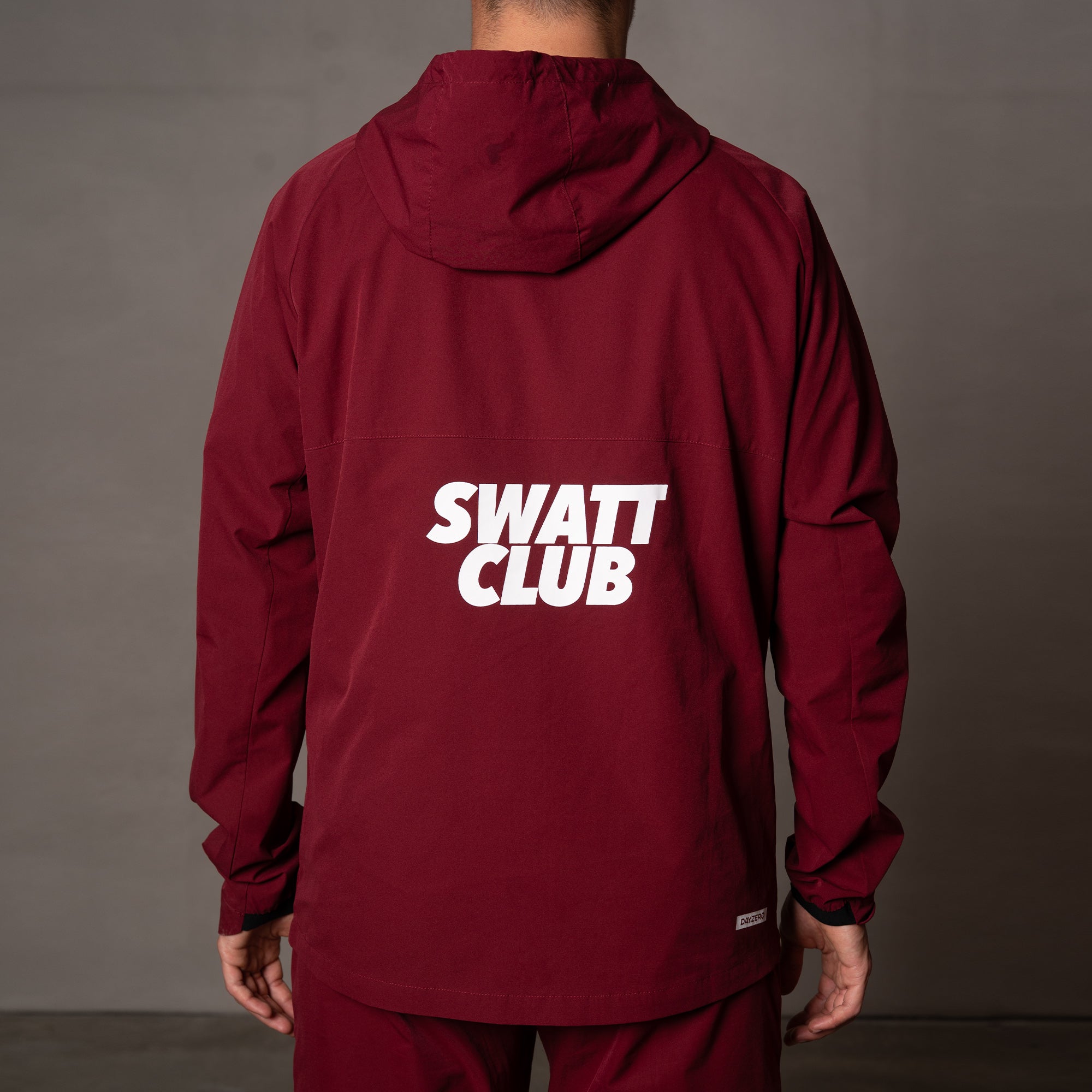 Burgundy Tracksuit Jacket