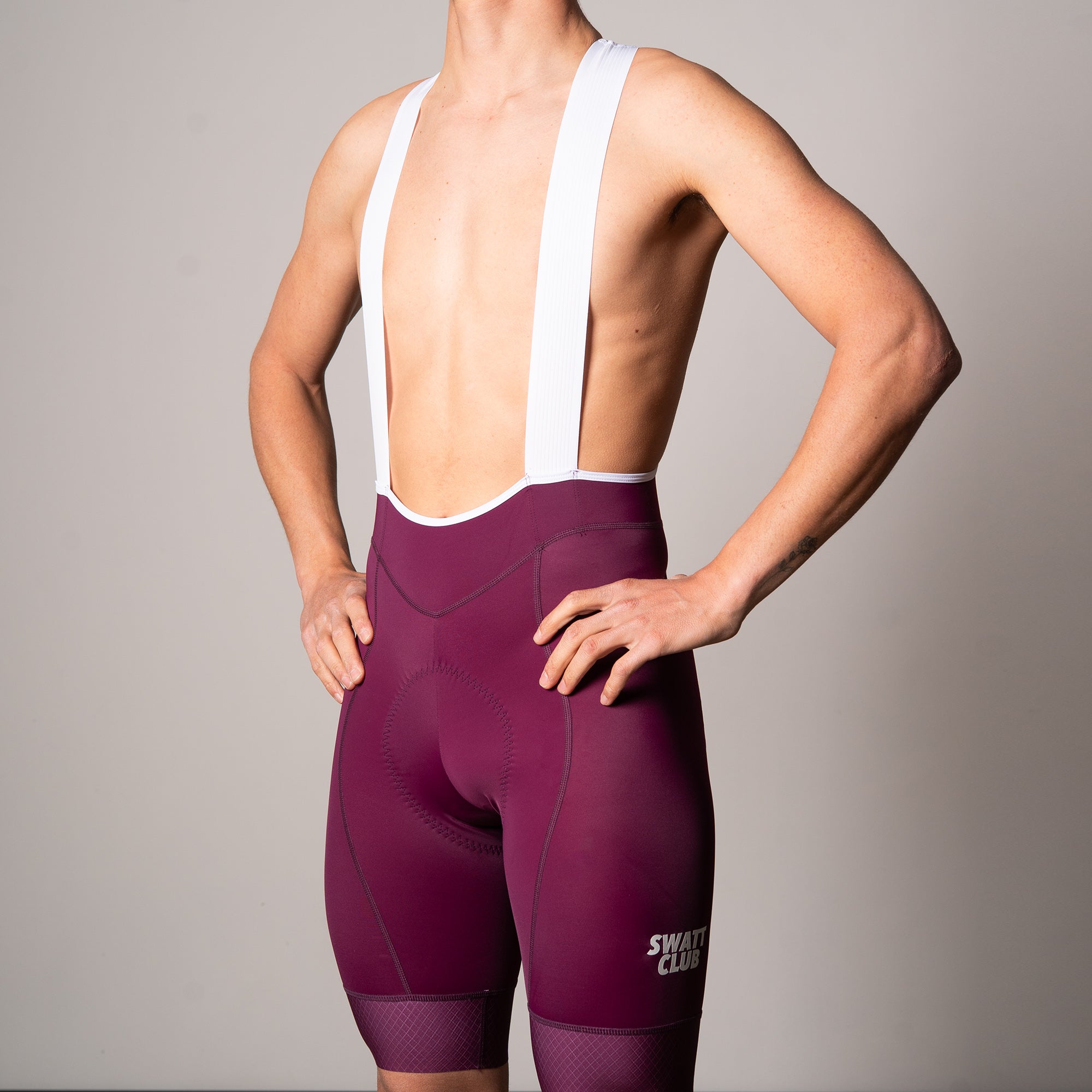 Classic Bib Shorts Burgundy