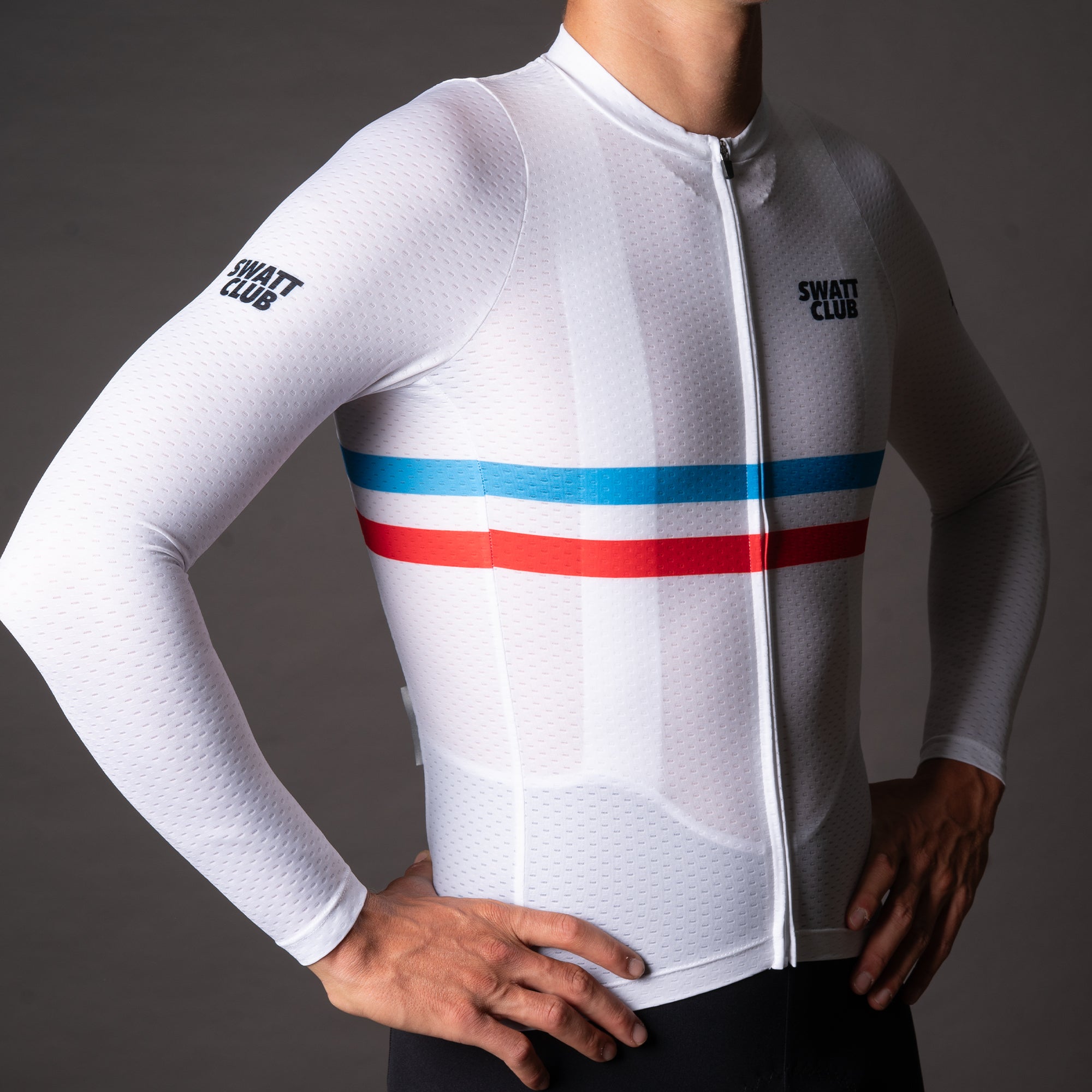 Copa White Aero Long Sleeve Jersey