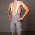 Laser Bib Shorts 25 Grey