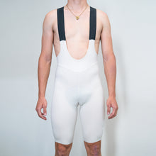 Laser Bib Shorts Beige
