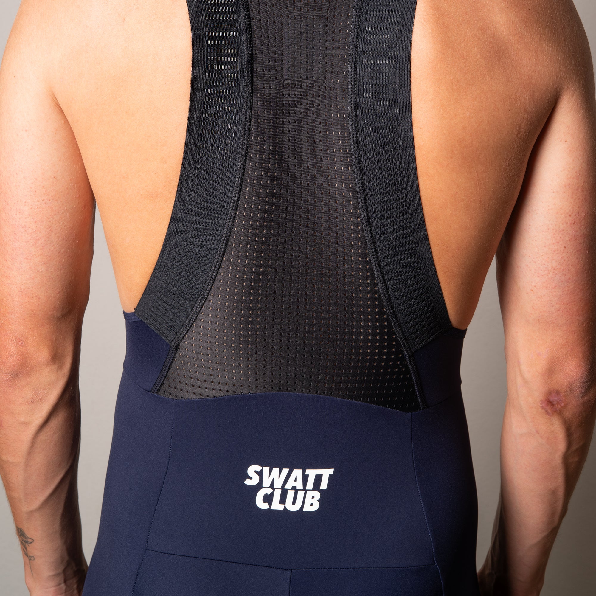 Laser Bib Shorts Navy