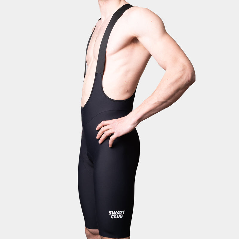 Laser Bib Shorts 25 Black