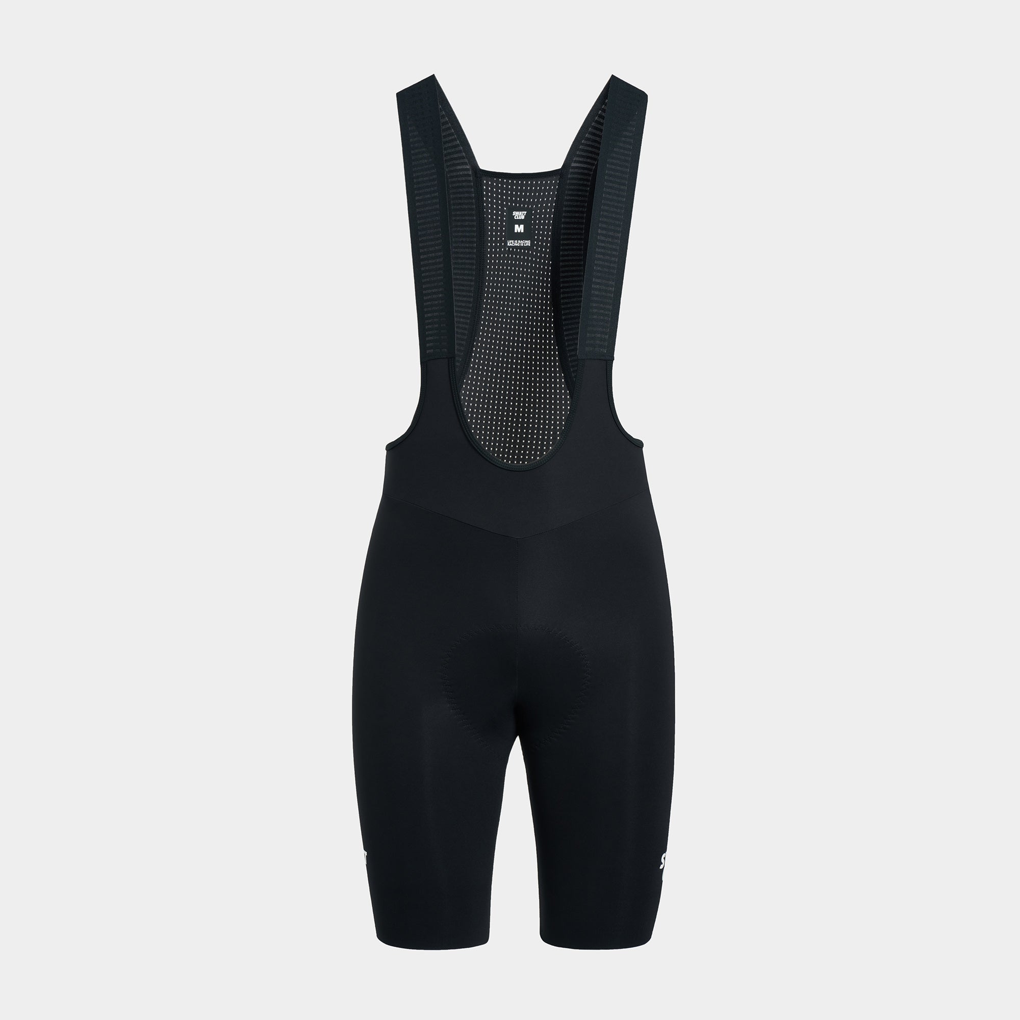 Laser Bib Shorts Black