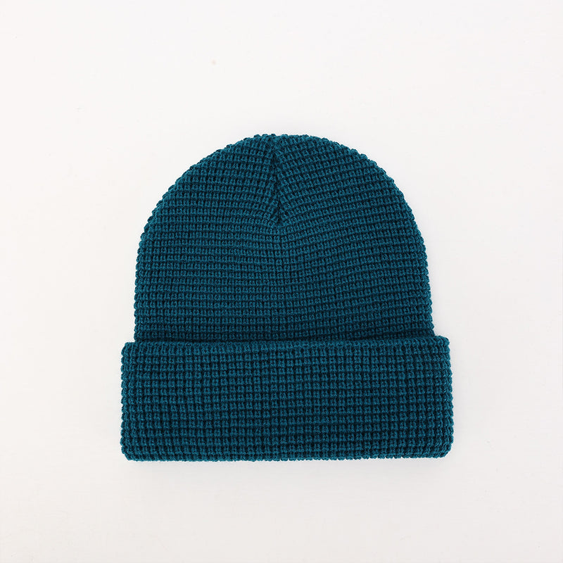 Waffle Beanie Petrol