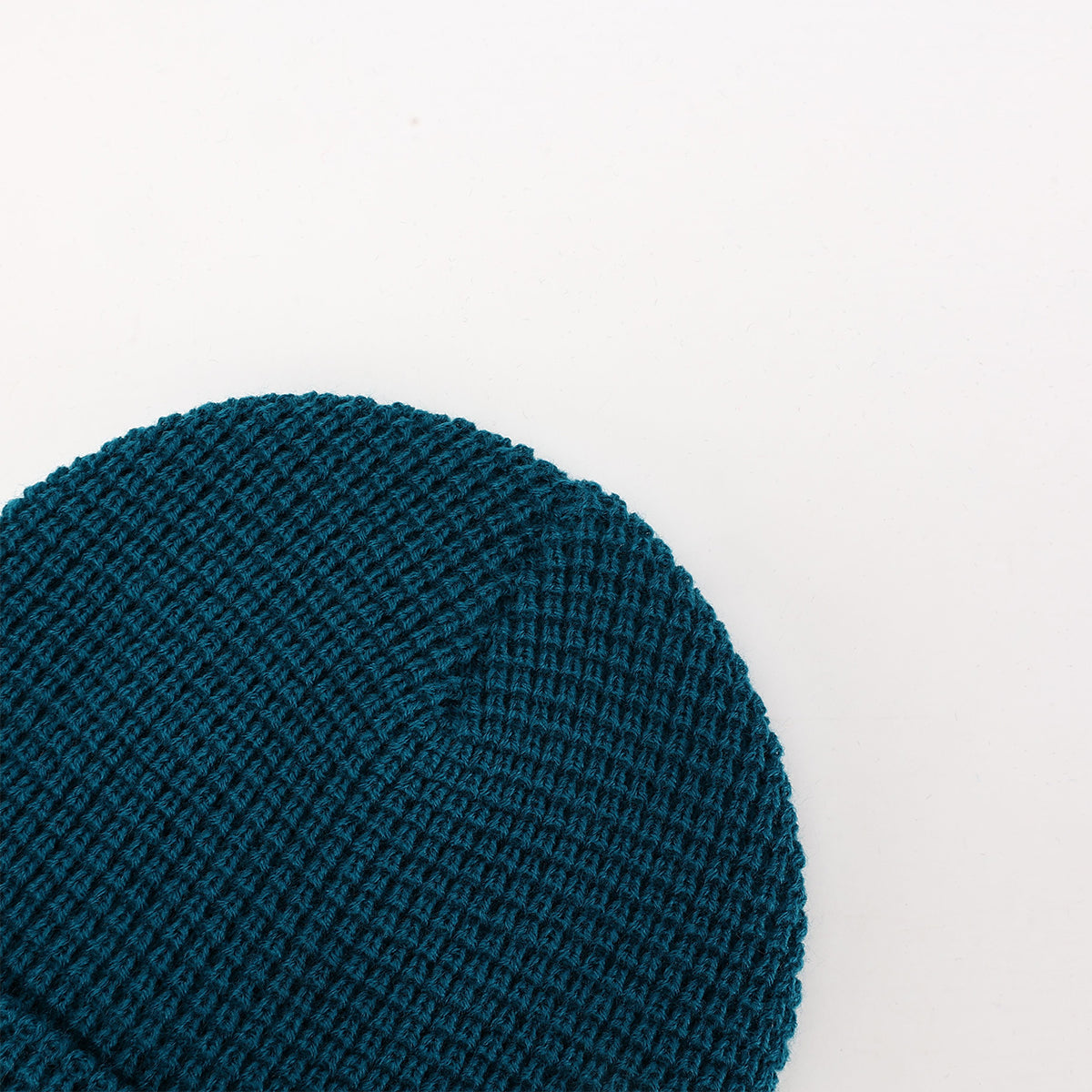 Waffle Beanie Petrol