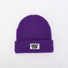 Waffle Beanie Purple