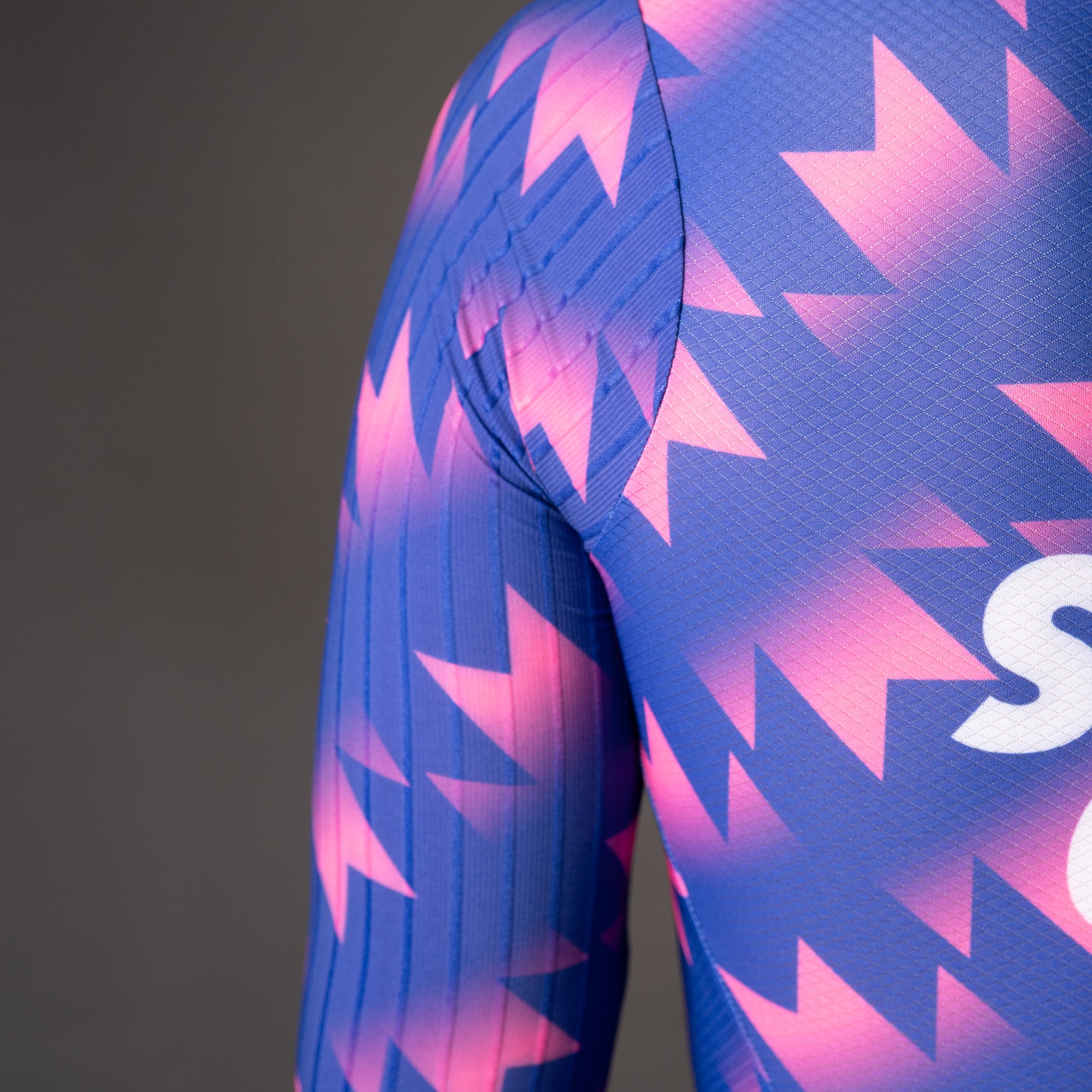 Trisuit Retro Purple Triathlon