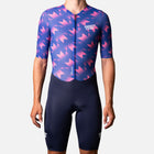 Trisuit Retro Purple Triathlon
