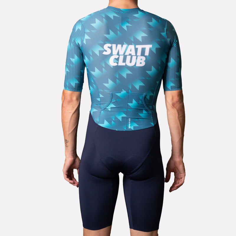 Trisuit Retro Green Triathlon
