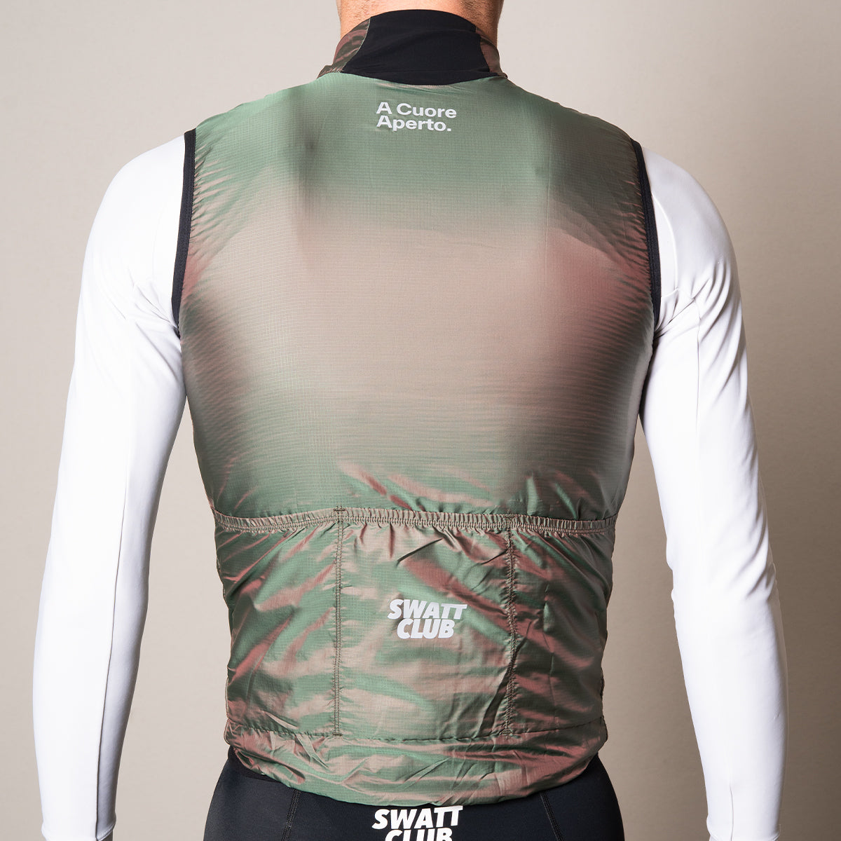 Warm Gilet Bronze Iridium