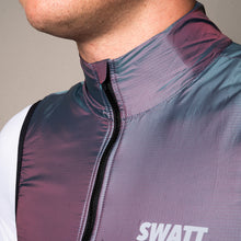 Warm Gilet Purple Iridium