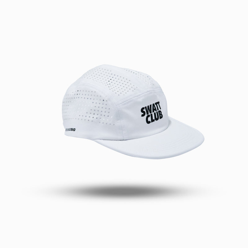 White Runnig Hat