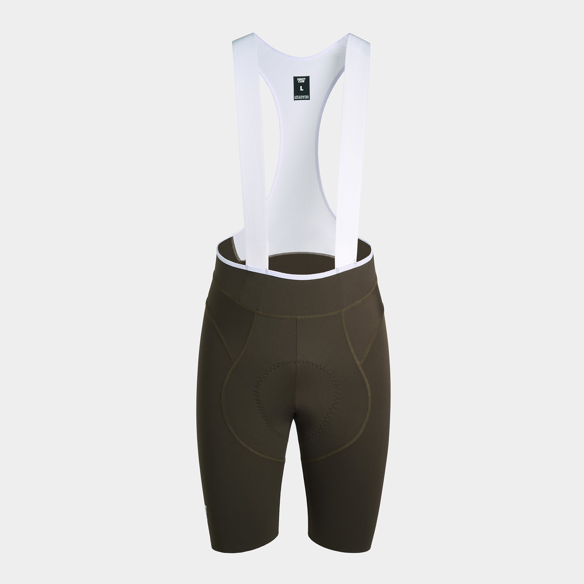 Women Bib Shorts Brown