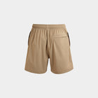 Beige Casual Tech Shorts