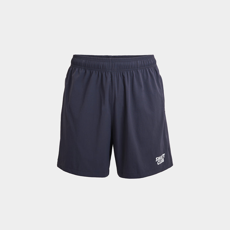 Grey Casual Tech Shorts